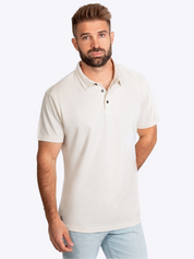 Base camp Polo Off White - Final Sale