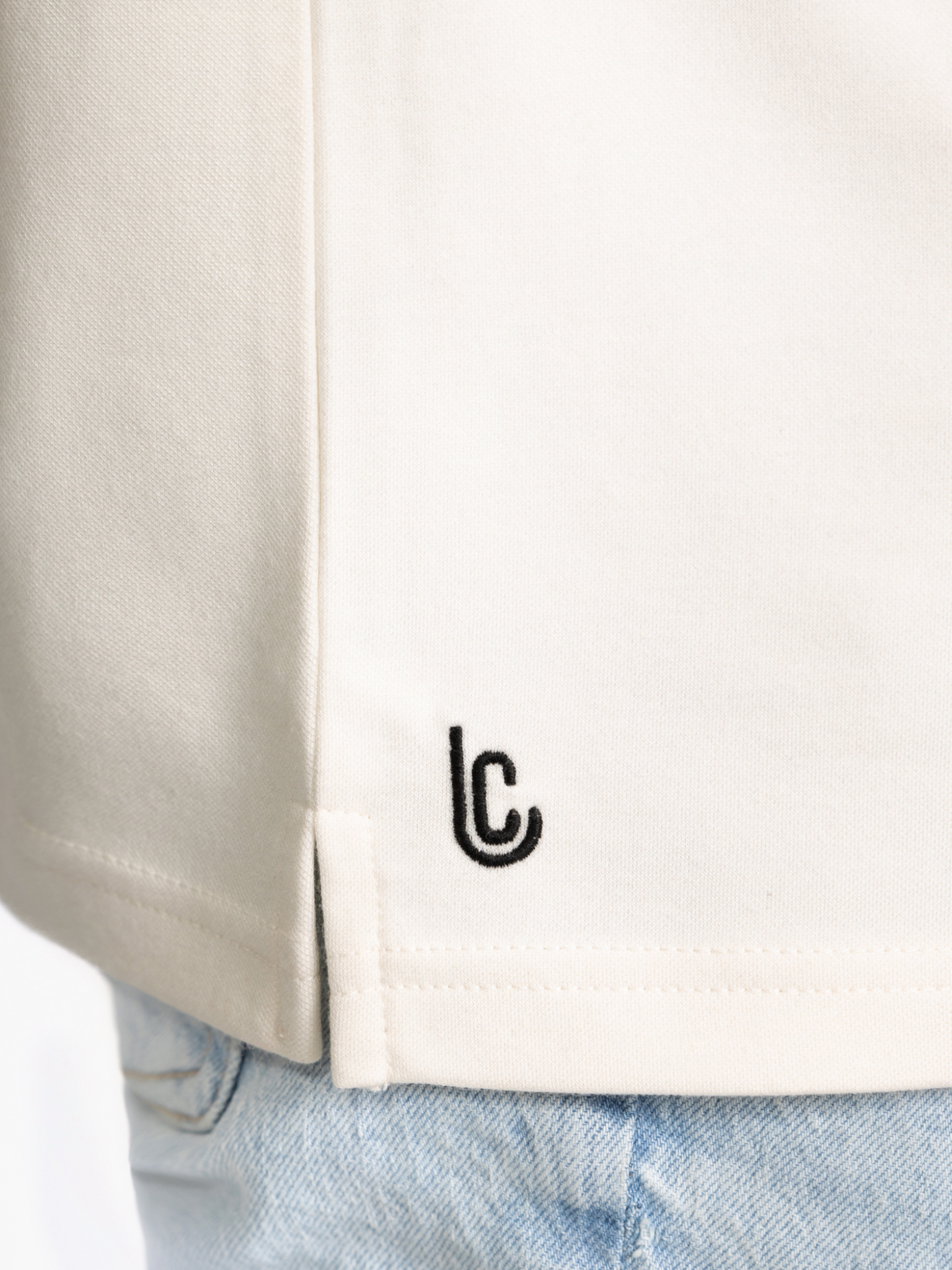 Base camp Polo Off White - Final Sale