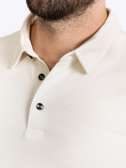 Base camp Polo Off White - Final Sale